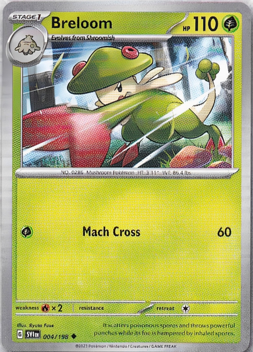 Scarlet & Violet Base Set 004/198 Breloom