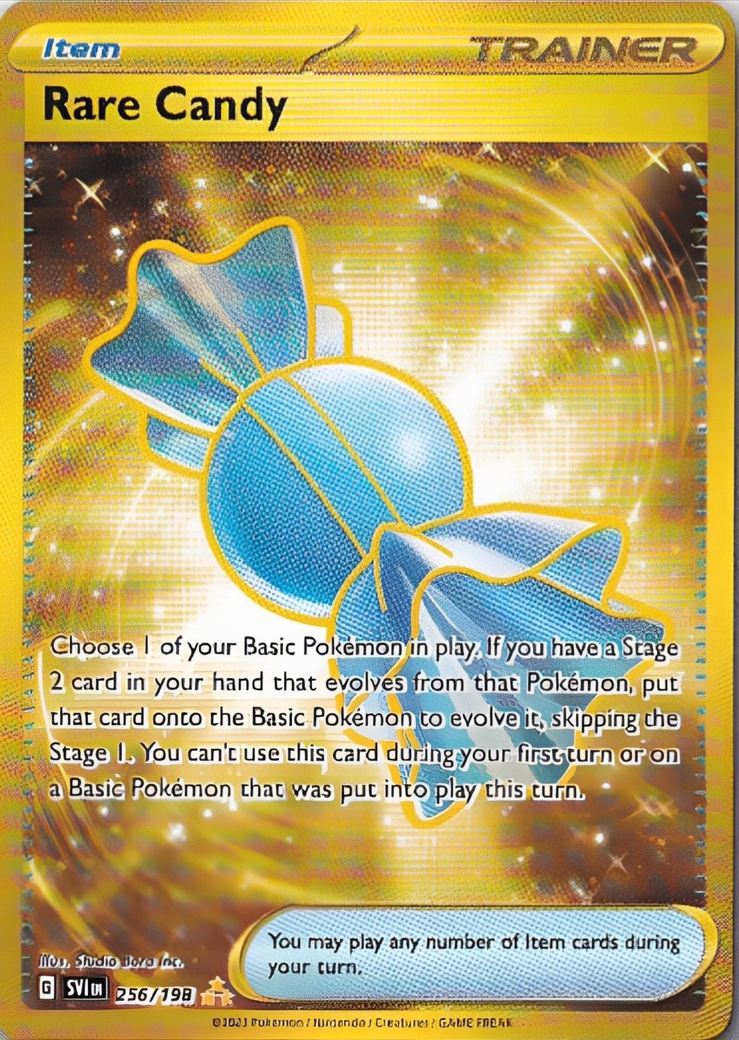 Scarlet & Violet Base Set 256/198 Rare Candy