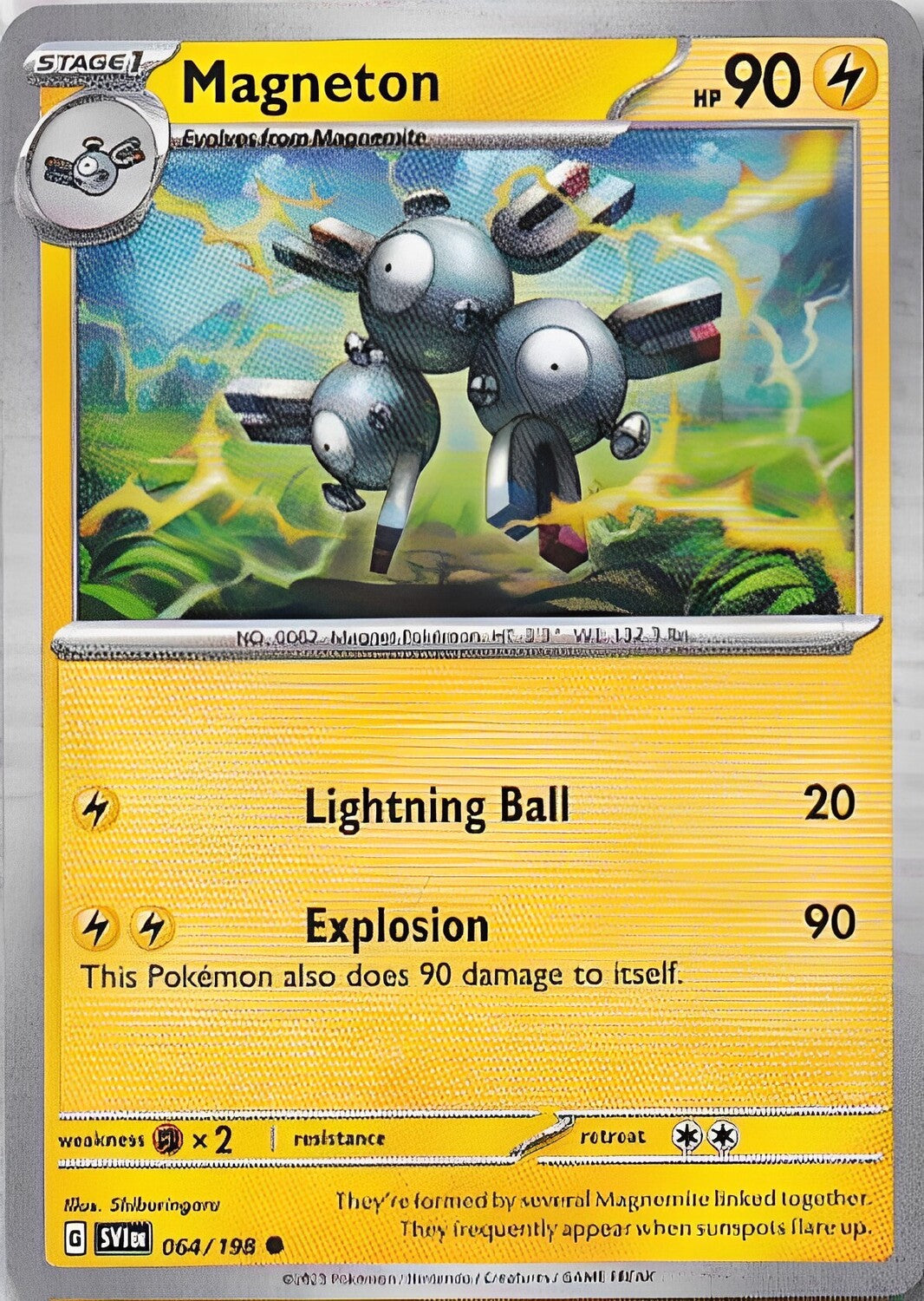 Scarlet & Violet Base Set 064/198 Magneton