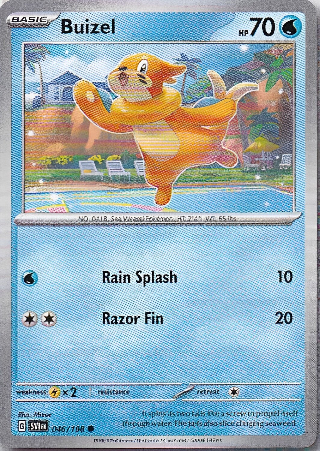 Scarlet & Violet Base Set 046/198 Buizel