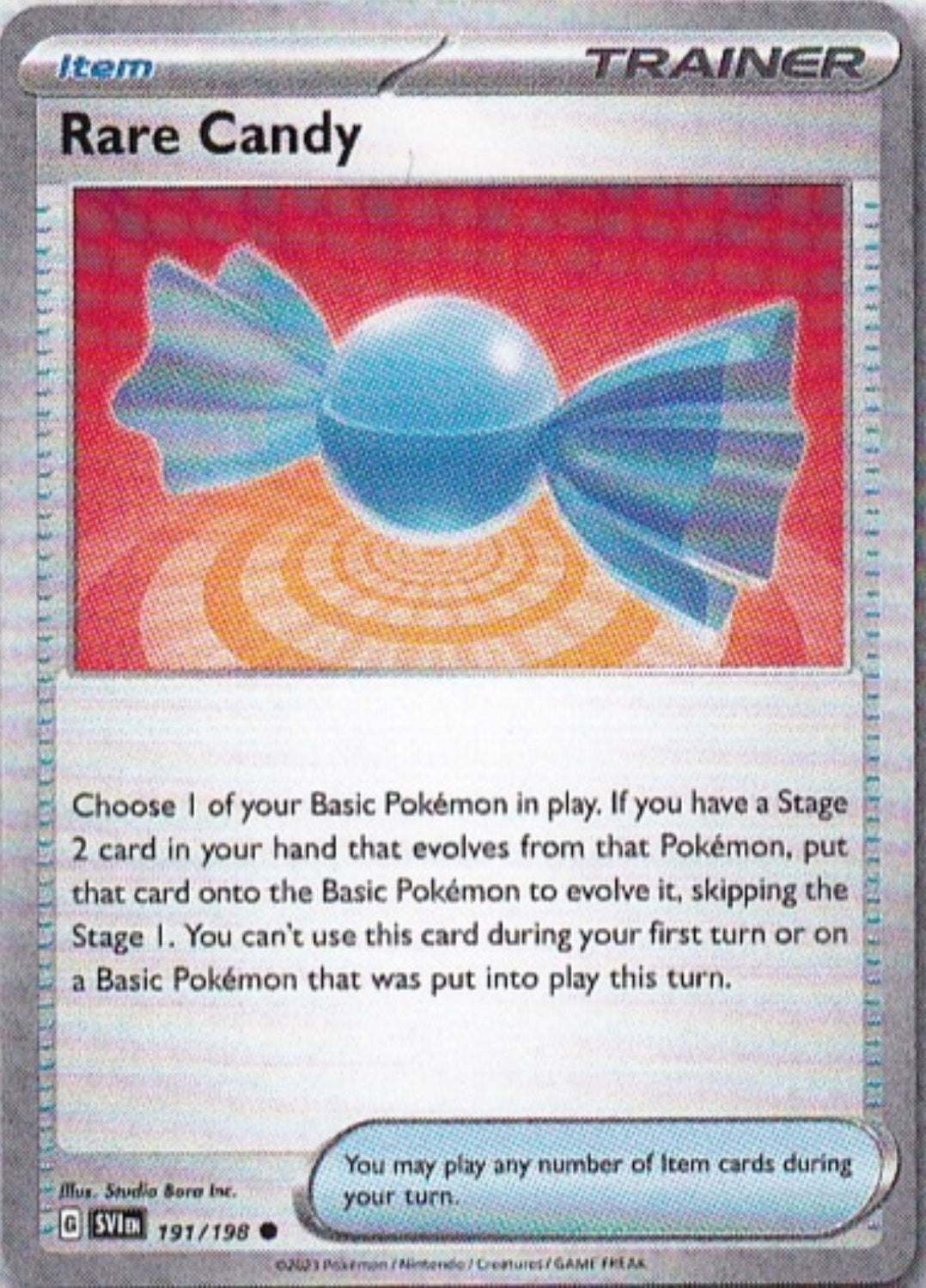 Scarlet & Violet Base Set 191/198 Rare Candy