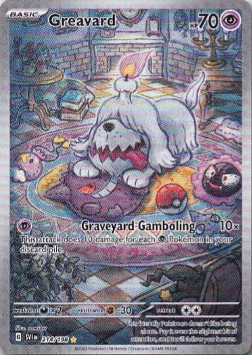 Scarlet & Violet Base Set 214/198 Greavard