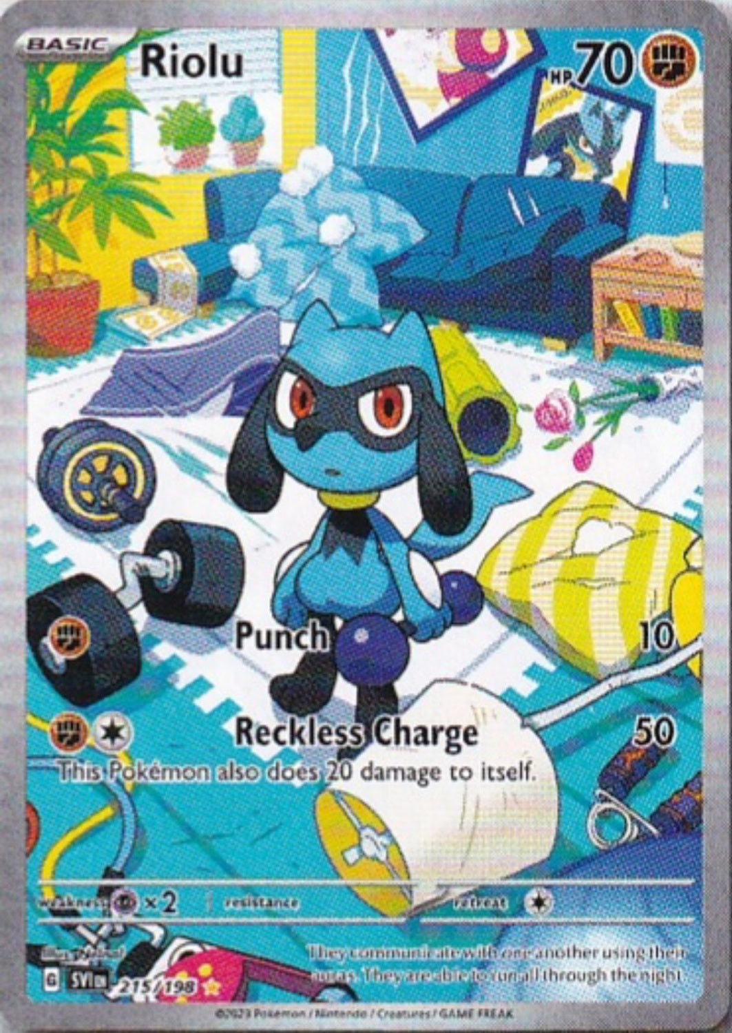 Scarlet & Violet Base Set 215/198 Riolu