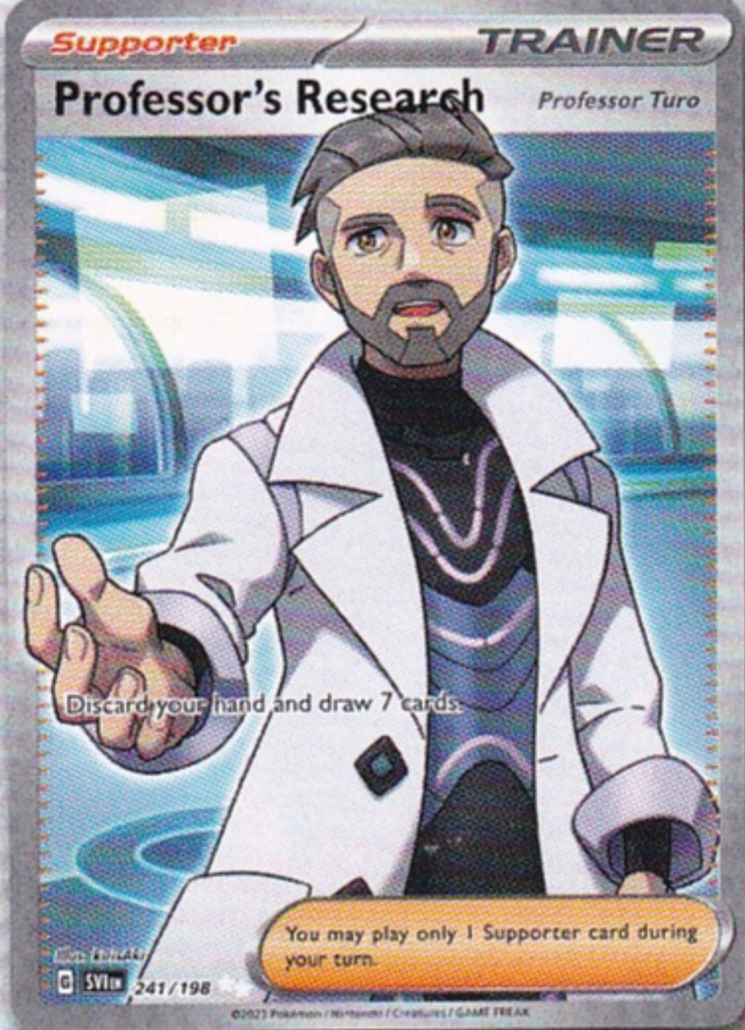 Scarlet & Violet Base Set 241/198 Professor's Research [Professor Turo]