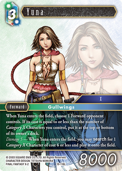 Final Fantasy Opus XIX - 19-118 Yuna