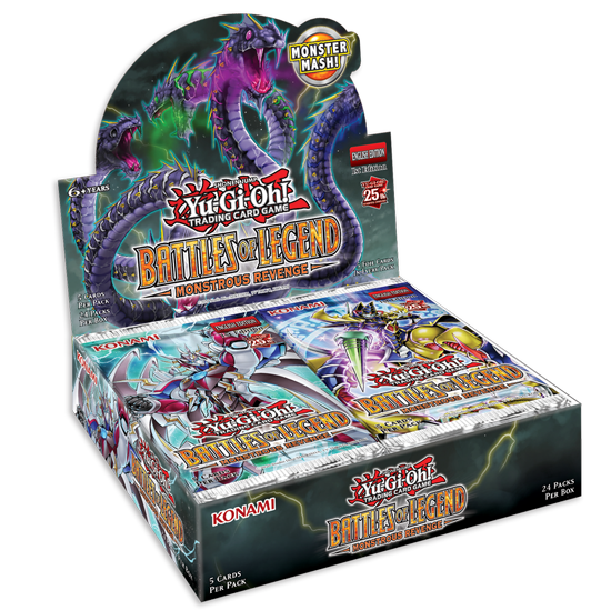 Yu-Gi-Oh! - Battles of Legend: Monstrous Revenge Booster Box