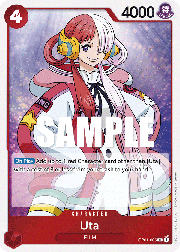 OP01-005 | R | CHARACTER Uta