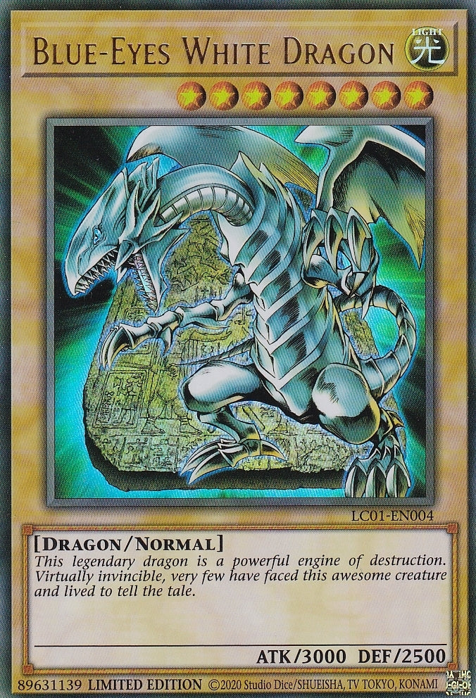 Blue-Eyes White Dragon LC01-EN004