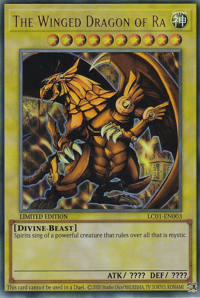 The Winged Dragon Of Ra LC01-EN003