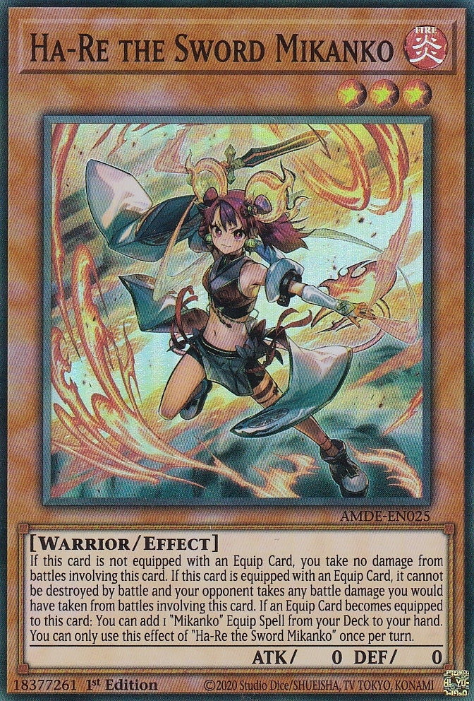 Amazing Defenders AMDE-EN025 Ha-Re the Sword Mikanko