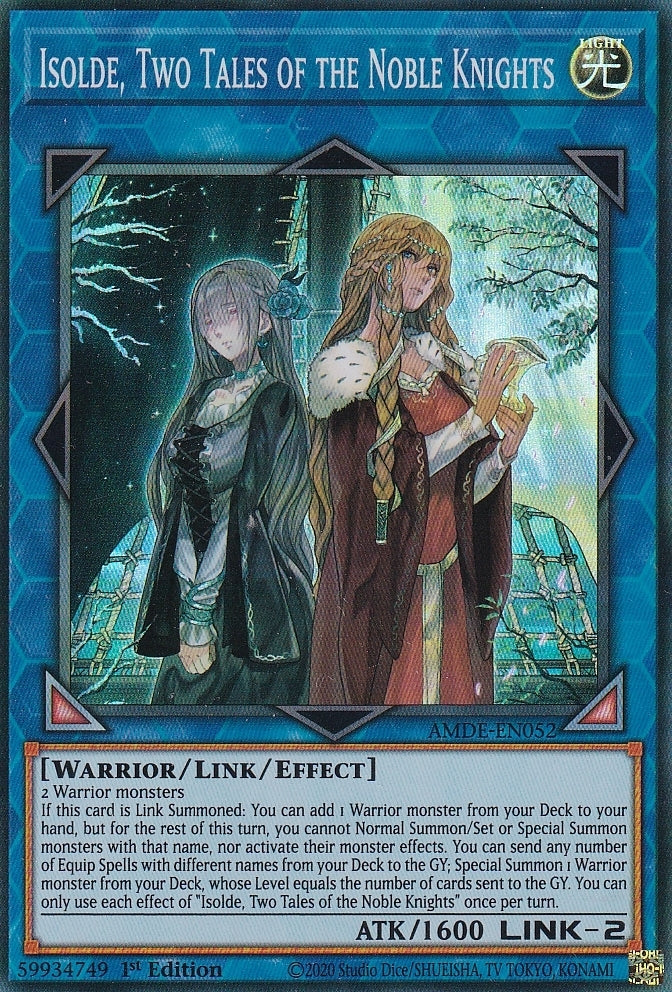 Amazing Defenders AMDE-EN052 Isolde, Two Tales of the Noble Knights