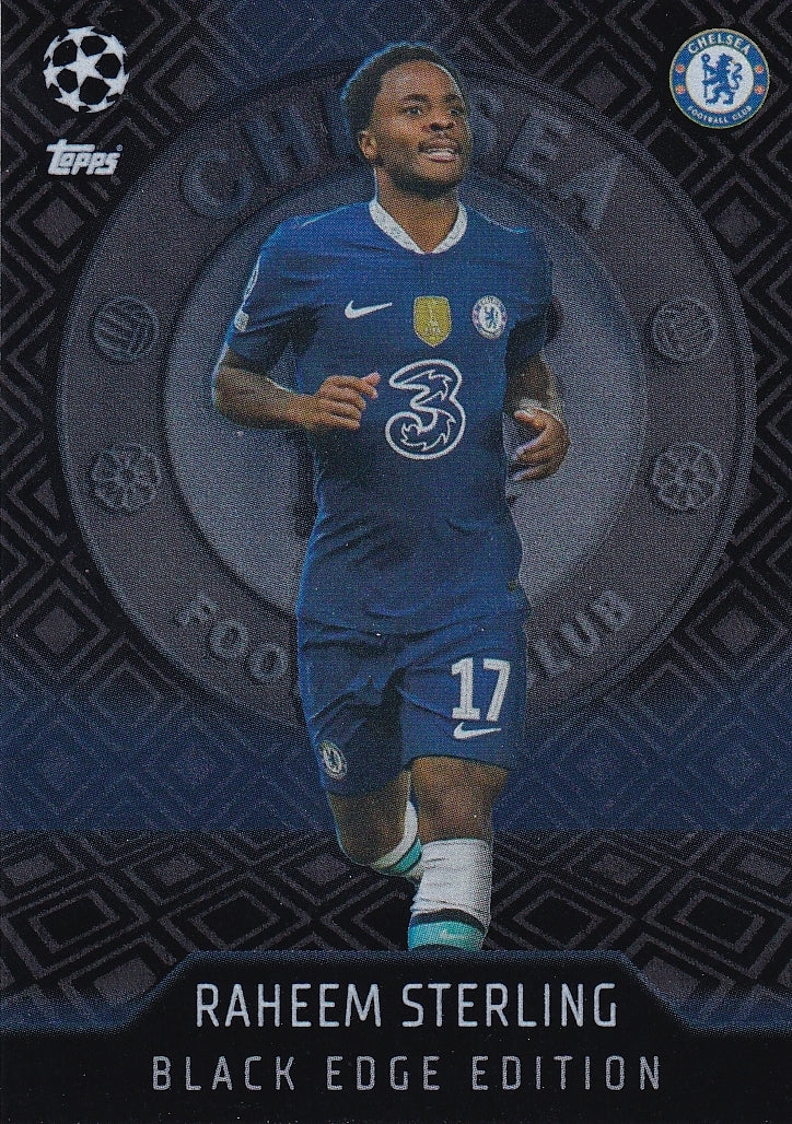 Match Attax Extra 23 Black Edge Edition RAHEEM STERLING