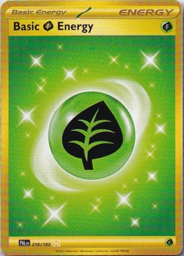 Scarlet & Violet Paldea Evolved 278/193 Basic Grass Energy