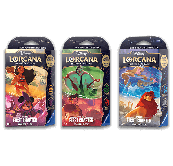 Disney Lorcana: The First Chapter Starter Decks