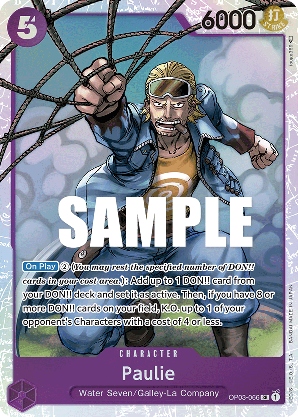 OP03-066 | SR | CHARACTER Paulie