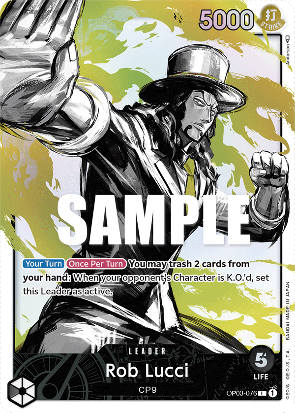 OP03-076 | L | LEADER Rob Lucci Parallel