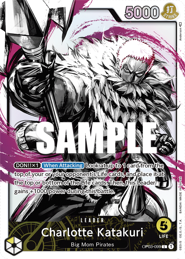 OP03-099 | L | LEADER Charlotte Katakuri Parallel