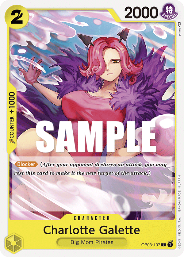 OP03-107 | C | CHARACTER Charlotte Galette