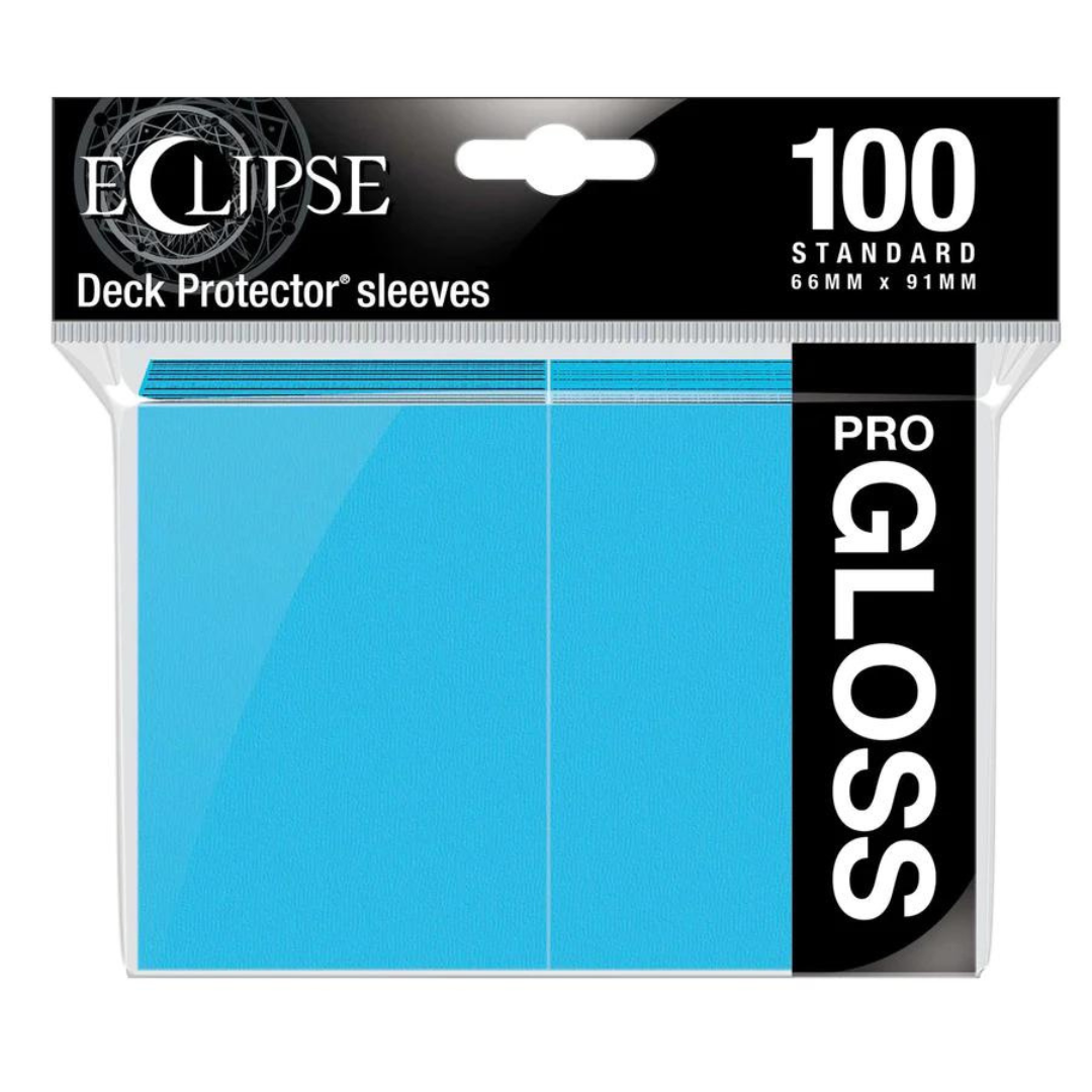 Eclipse PRO Gloss Standard Card Sleeves: Sky Blue (100)