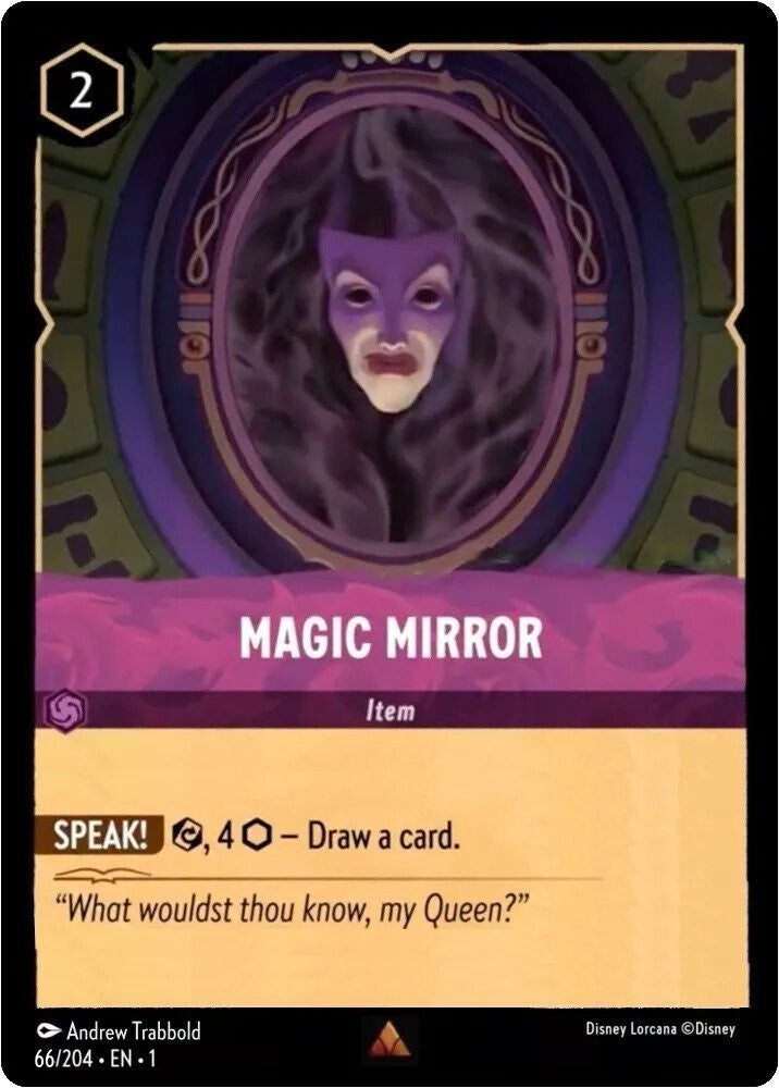 Disney Lorcana The First Chapter 066/204 MAGIC MIRROR