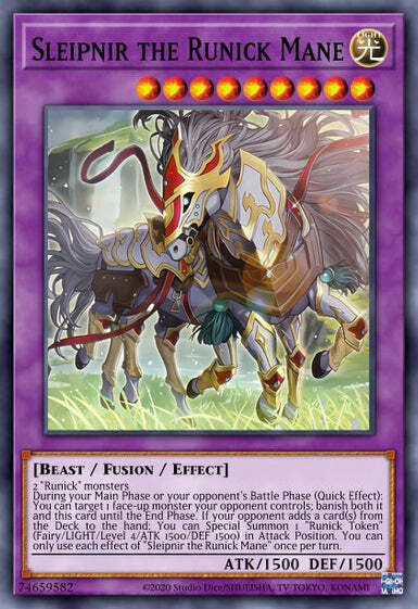 Duelist Nexus DUNE-EN035 Sleipnir the Runick Mane