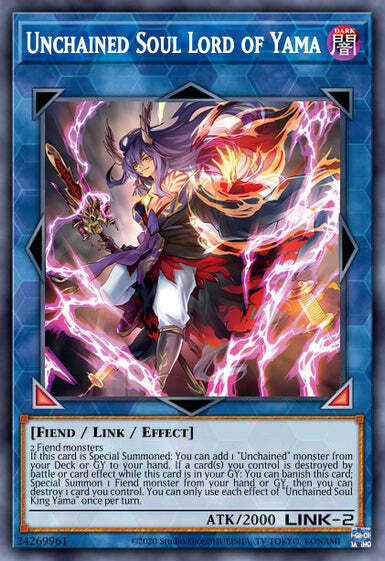 Duelist Nexus DUNE-EN049 Unchained Soul Lord of Yama