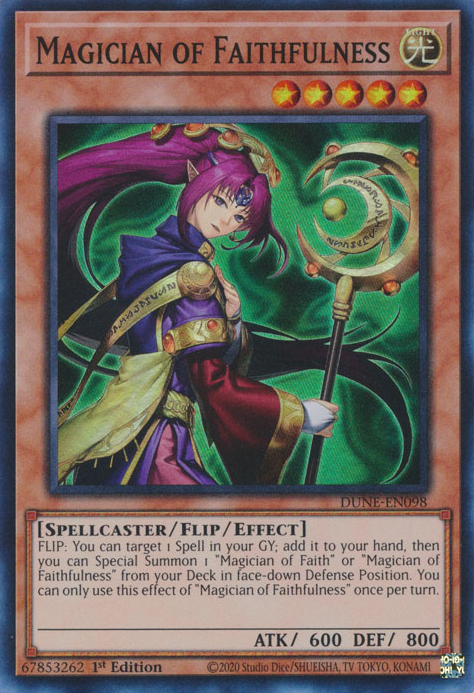 Duelist Nexus DUNE-EN098 Magician of Faithfulness