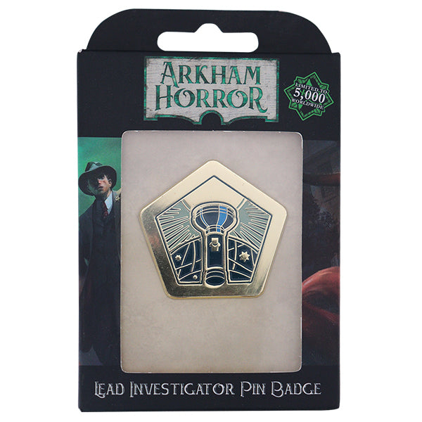 Arkham Horror Limited Edition Lead Investigator Pin Badge