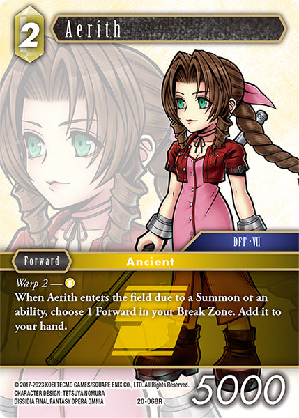 Final Fantasy Opus XX - 20-068 Aerith