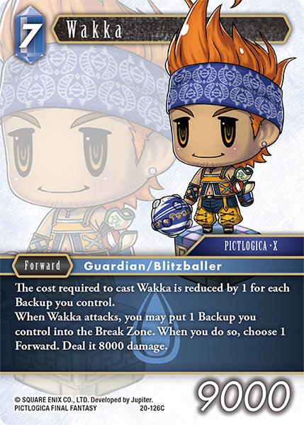 Final Fantasy Opus XX - 20-126 Wakka