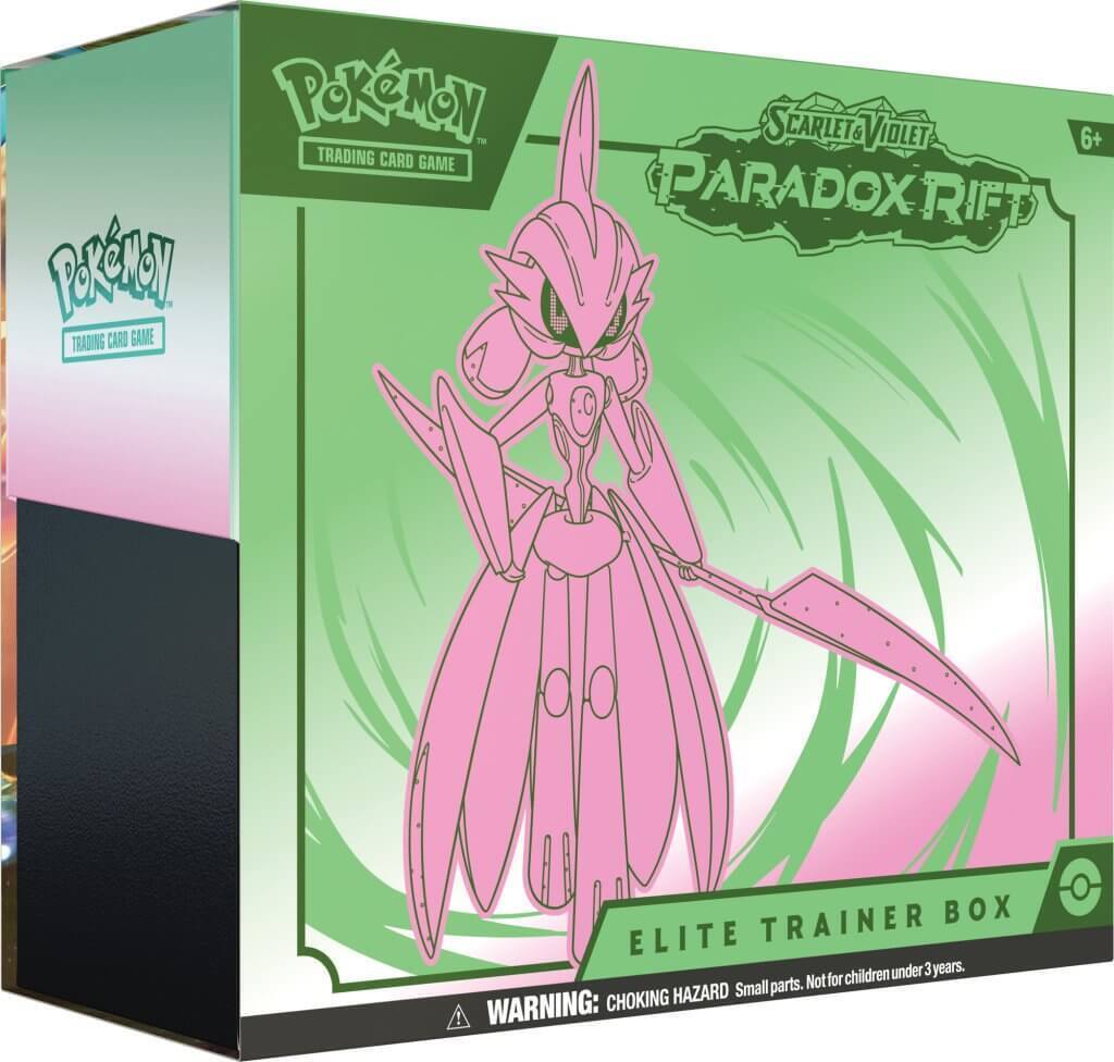 Pokémon TCG Scarlet & Violet Paradox Rift Elite Trainer Box - Iron Valiant