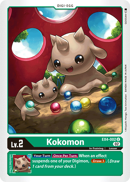 Alternative Being Booster EX04-002 Kokomon