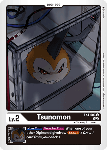 Alternative Being Booster EX04-003 Tsunomon