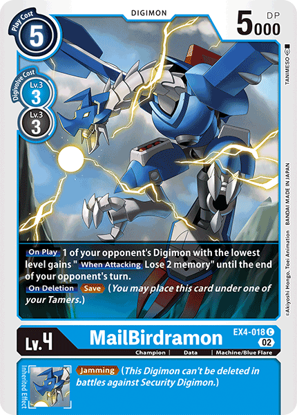 Alternative Being Booster EX04-018 MailBirdramon