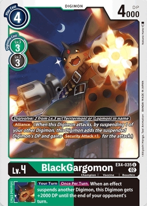 Alternative Being Booster EX04-035 BlackGargomon