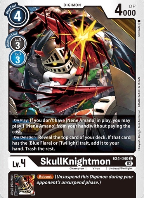 Alternative Being Booster EX04-040 SkullKnightmon