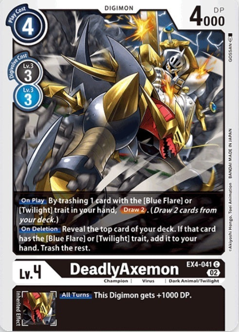 Alternative Being Booster EX04-041 DeadlyAxemon