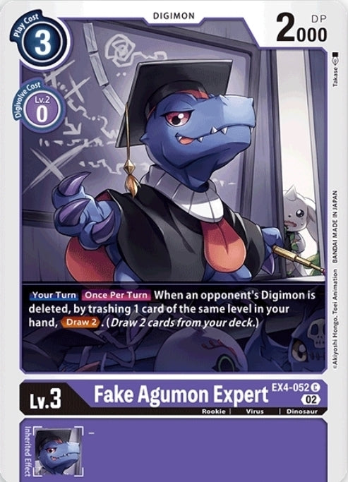 Alternative Being Booster EX04-052 Fake Agumon Expert