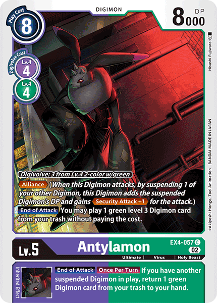 Alternative Being Booster EX04-057 Antylamon