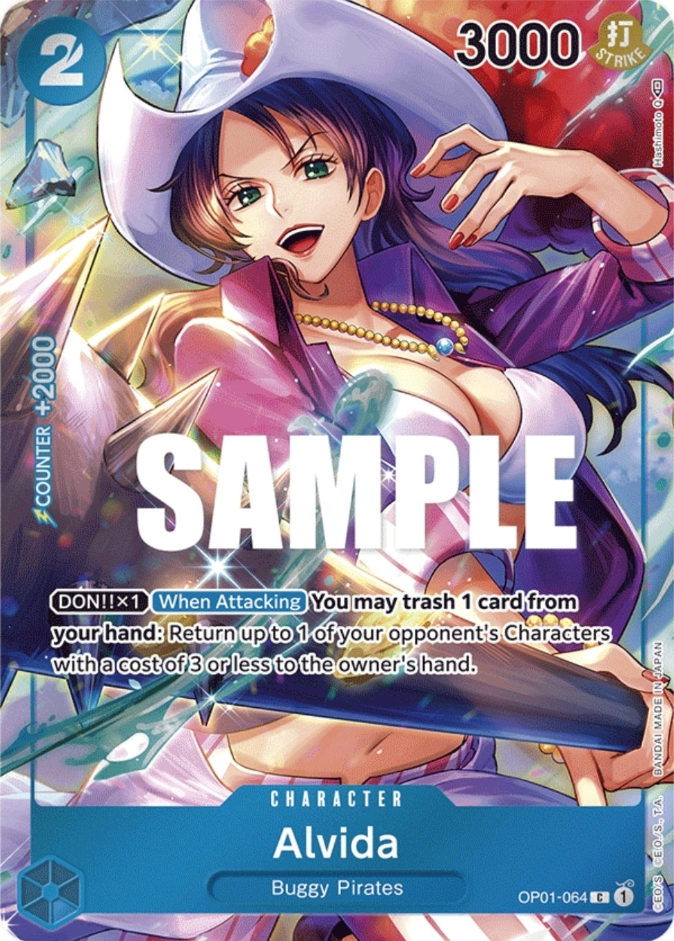 OP01-064 | C | CHARACTER Alvida Alternate art