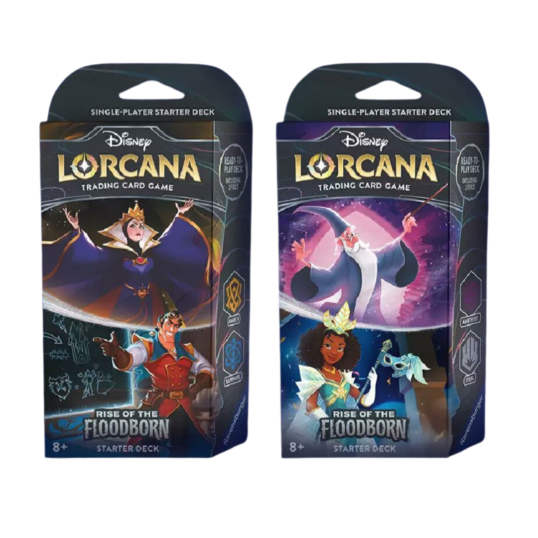 Disney Lorcana Rise Of The Floodborn Starter Decks