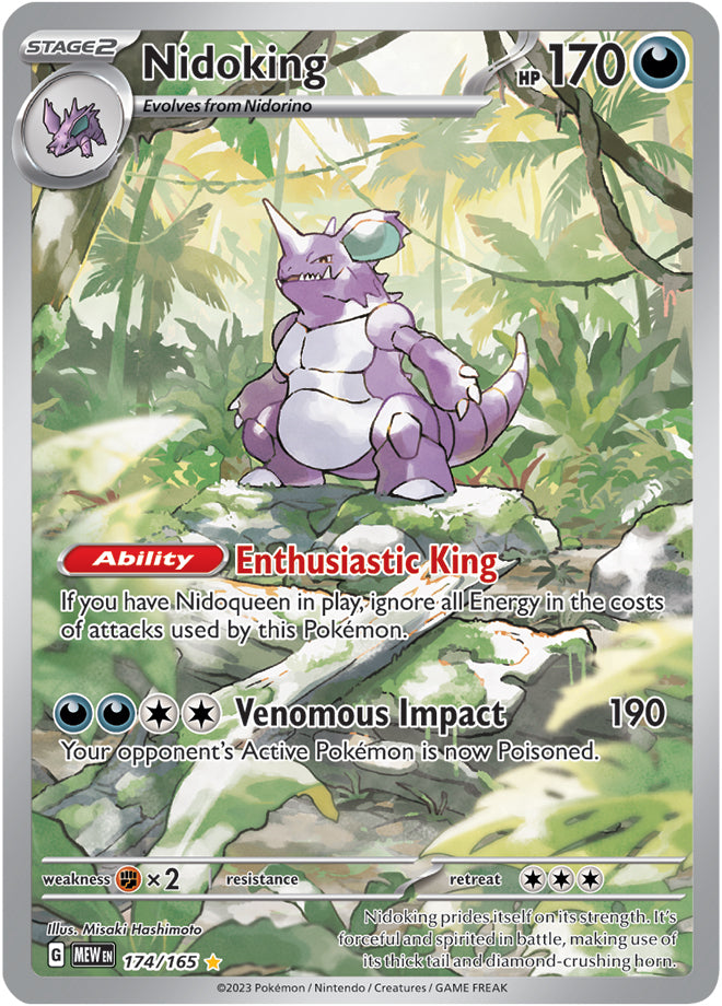 Scarlet & Violet-151 174/165 Nidoking