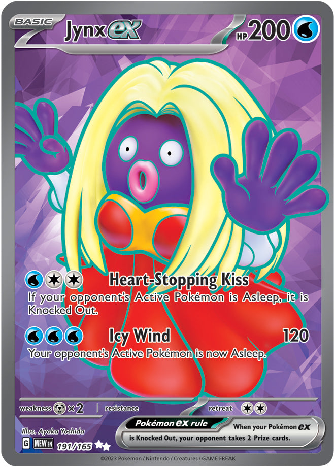 Scarlet & Violet-151 191/165 Jynx ex