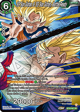 Zenkai Series BT22-067 SS Son Gohan & SS Son Goten, Battle Ready