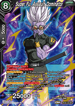 Zenkai Series BT22-123 Super Fu, Assault Dominator