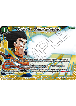 Zenkai Series BT22-086 Goku’s Kamehameha