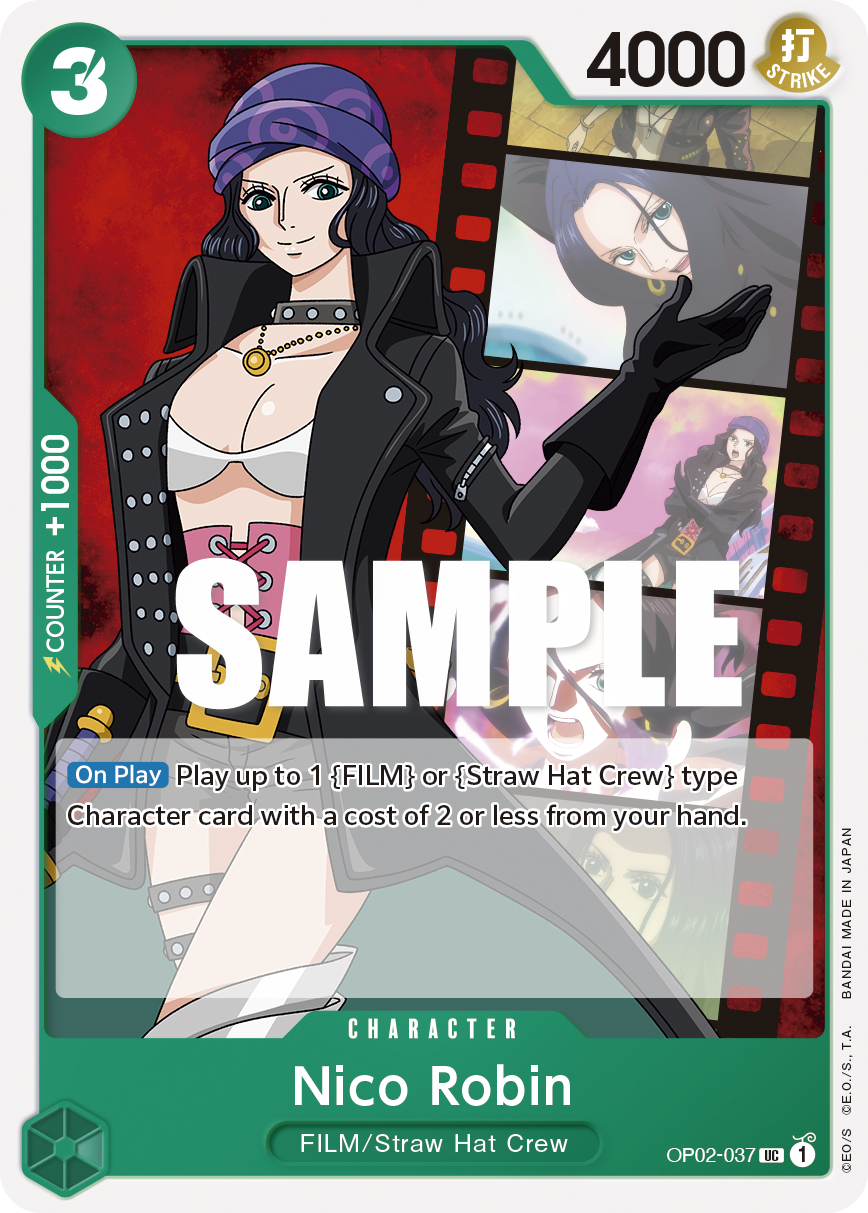 OP02-037 | UC | CHARACTER Nico Robin