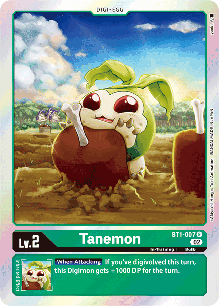 Resurgence Booster BT1-007 Tanemon Alternative Art