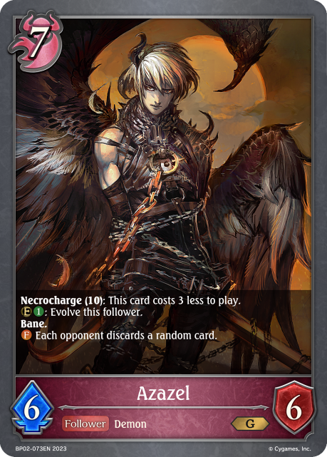 Reign of Bahamut BP02-073 Azazel