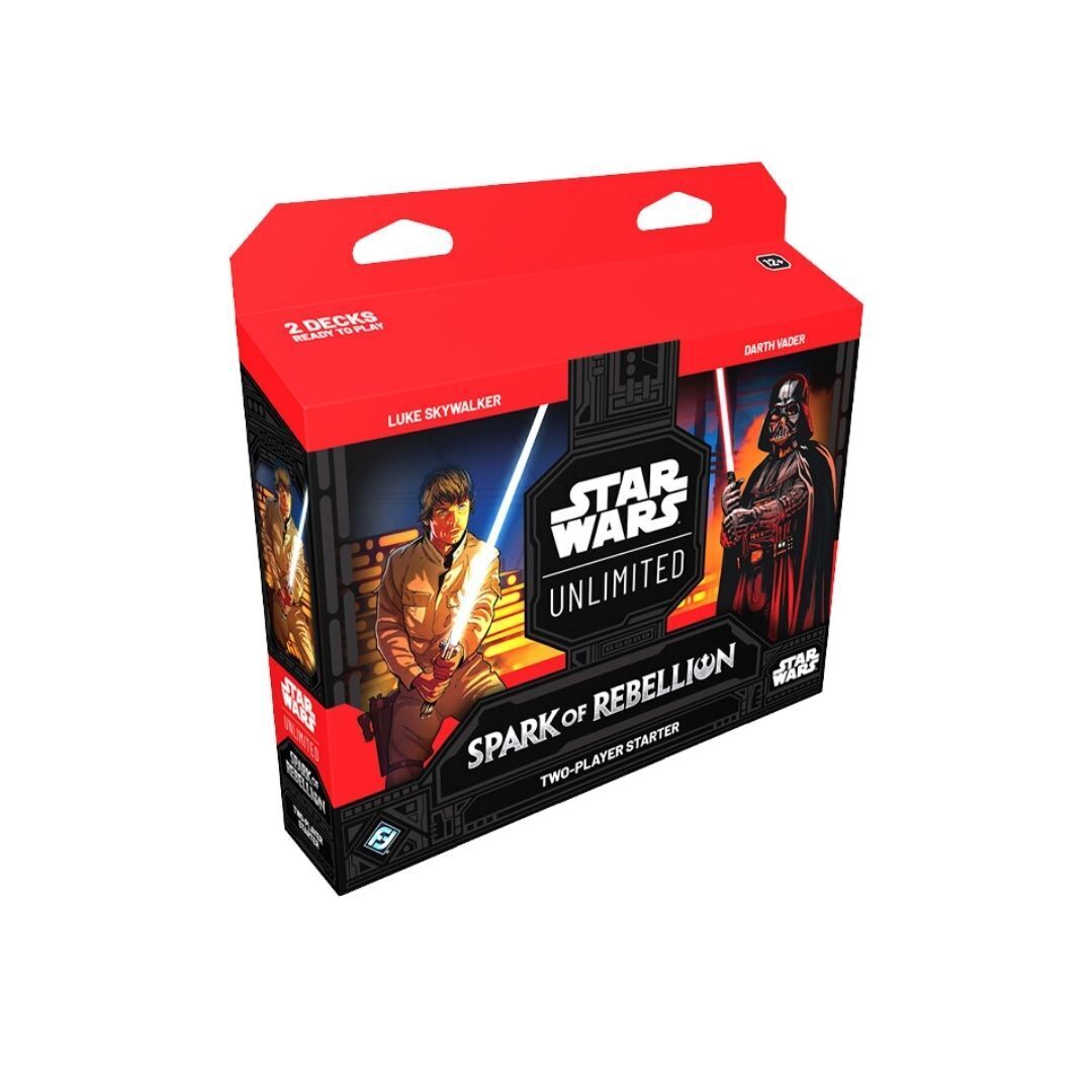 Star Wars Unlimited Spark of Rebellion Two-Player Starter (Luke Vs Vader)